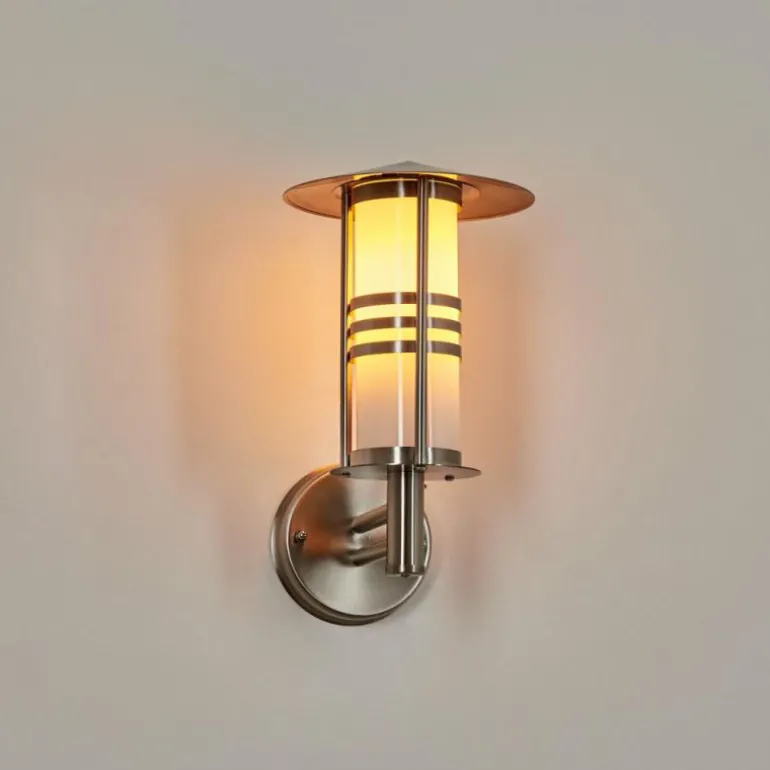 Applique extérieure Forli Acier inoxydable, 1 lumière