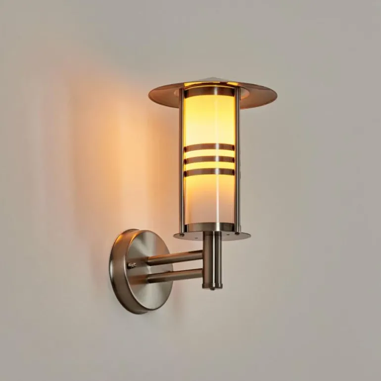 Applique extérieure Forli Acier inoxydable, 1 lumière