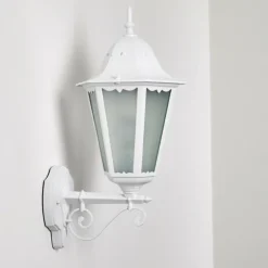 Applique extérieure Hongkong Blanc, 1 lumière