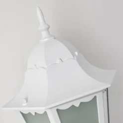 Applique extérieure Hongkong Blanc, 1 lumière