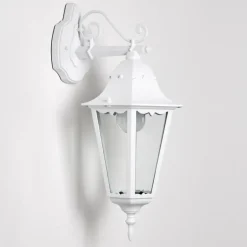 Applique extérieure Hongkong Blanc, 1 lumière