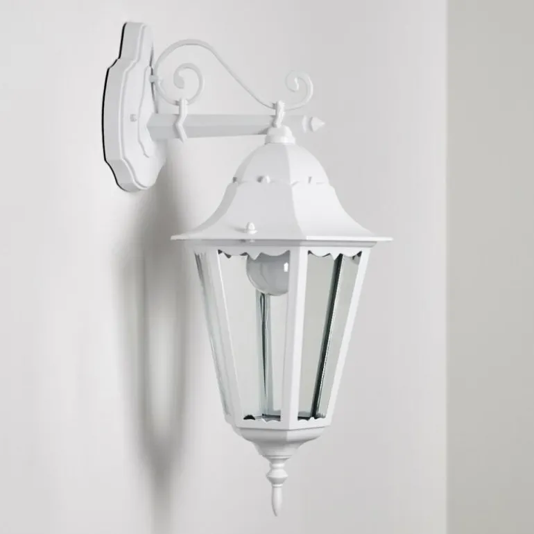 Applique extérieure Hongkong Blanc, 1 lumière