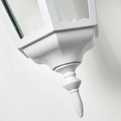 Applique extérieure Hongkong Blanc, 1 lumière