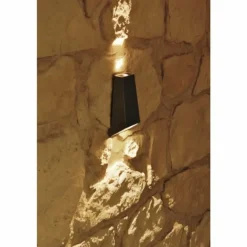 Applique extérieure Konstsmide LED Acier inoxydable, 2 lumières