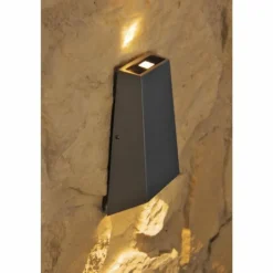 Applique extérieure Konstsmide LED Acier inoxydable, 2 lumières