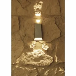 Applique extérieure Konstsmide LED Acier inoxydable, 2 lumières