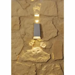 Applique extérieure Konstsmide LED Acier inoxydable, 2 lumières