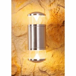 Applique extérieure Konstsmide Transparent, 2 lumières