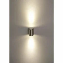 Applique extérieure LED Lutec Acier brossé, 6 lumières