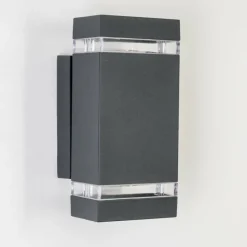 Applique extérieure Lutak LED Anthracite, 2 lumières