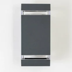 Applique extérieure Lutak LED Anthracite, 2 lumières