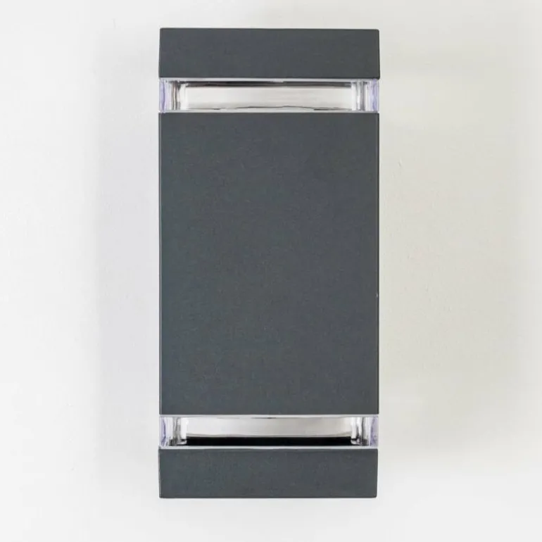 Applique extérieure Lutak LED Anthracite, 2 lumières