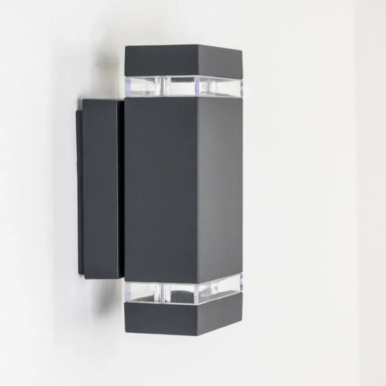 Applique extérieure Lutak LED Anthracite, 2 lumières