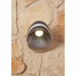 Applique extérieure LUTEC EGGO LED Anthracite, 3 lumières
