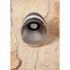 Applique extérieure LUTEC EGGO LED Anthracite, 3 lumières