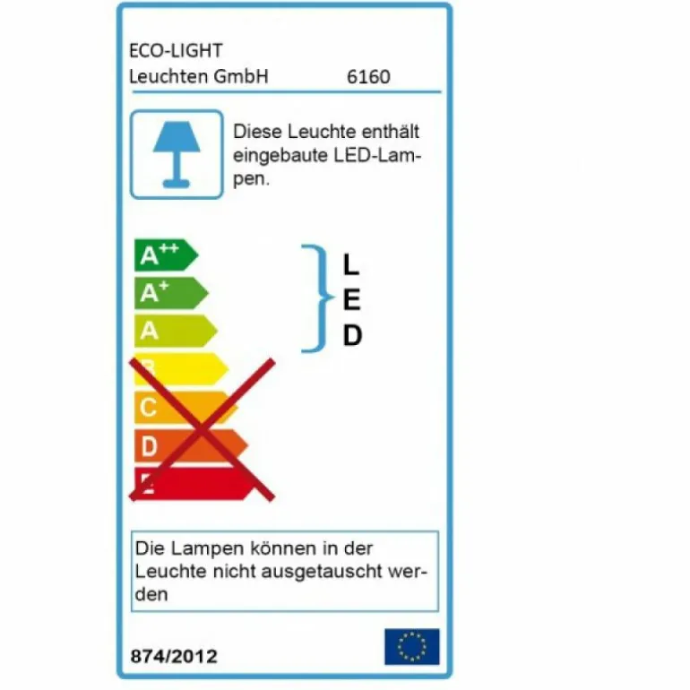 Applique extérieure LUTEC EGGO LED Anthracite, 3 lumières