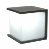 Applique extérieure LUTEC CUBE Anthracite, 1 lumière