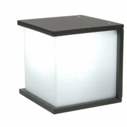 Applique extérieure LUTEC CUBE Anthracite, 1 lumière