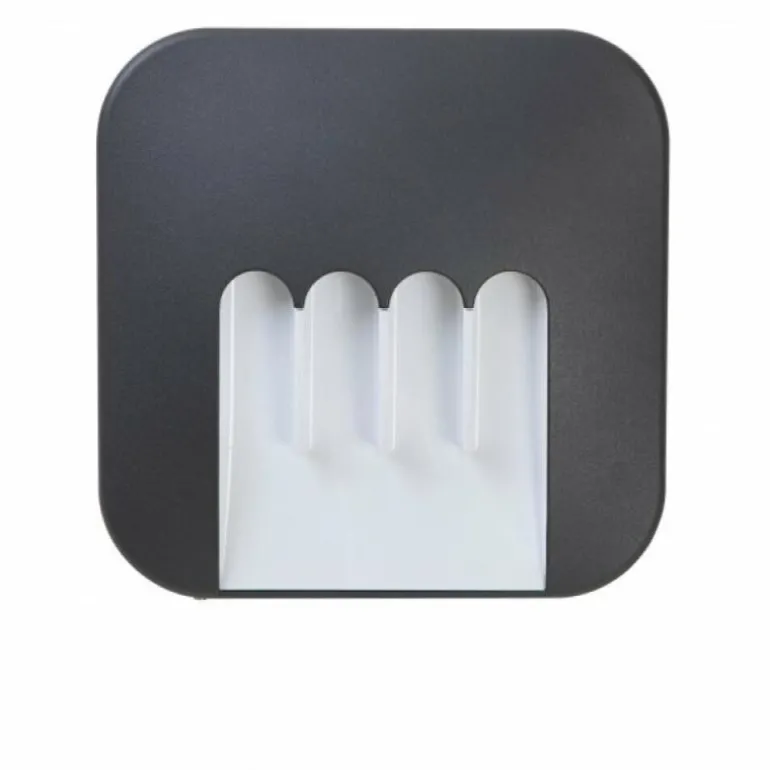 Applique extérieure LUTEC MASK LED Anthracite, 4 lumières