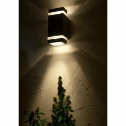 Applique extérieure LUTEC FOCUS Anthracite, 2 lumières