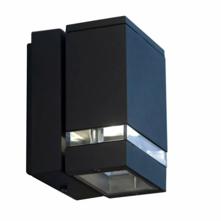 Applique extérieure LUTEC FOCUS Anthracite, 3 lumières