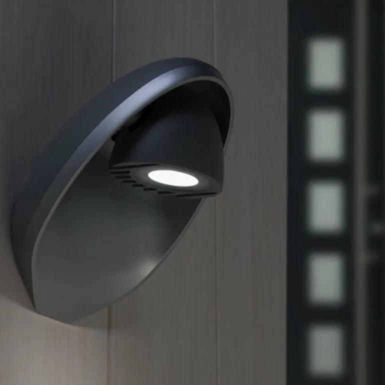 Applique extérieure LUTEC EGGO LED Anthracite, 3 lumières