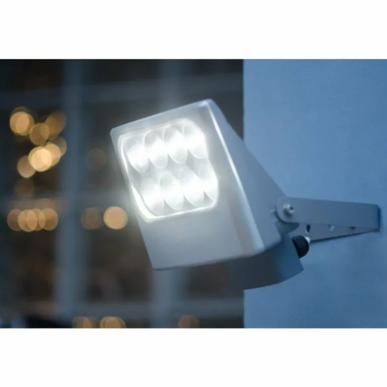 Applique extérieure LUTEC NEGARA LED Argenté, 8 lumières