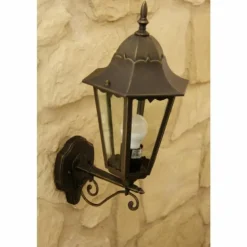 Applique extérieure Massive Zagreb Brun, Rouille, 1 lumière