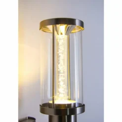 Applique extérieure Popoyan LED Acier inoxydable, 2 lumières, Détecteur de mouvement