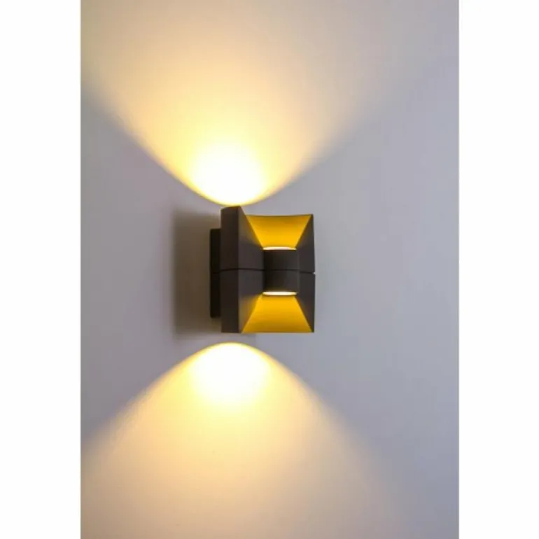 Applique extérieure San Jose LED Anthracite, 2 lumières