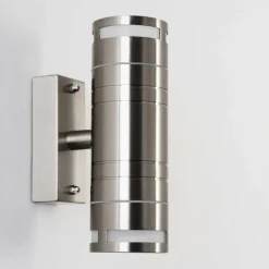 Applique extérieure Selve Acier inoxydable, 2 lumières