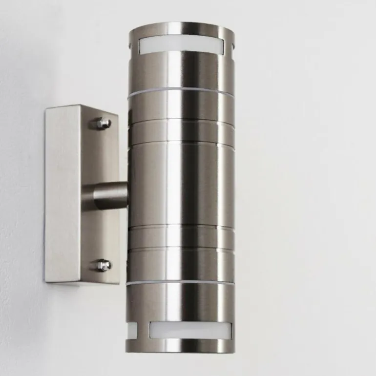 Applique extérieure Selve Acier inoxydable, 2 lumières