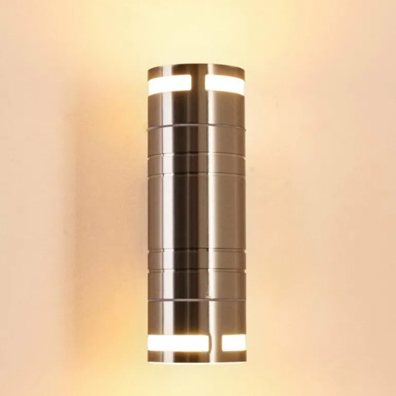 Applique extérieure Selve Acier inoxydable, 2 lumières