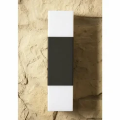 applique extérieure Trio HUDSON Noir, 2 lumières