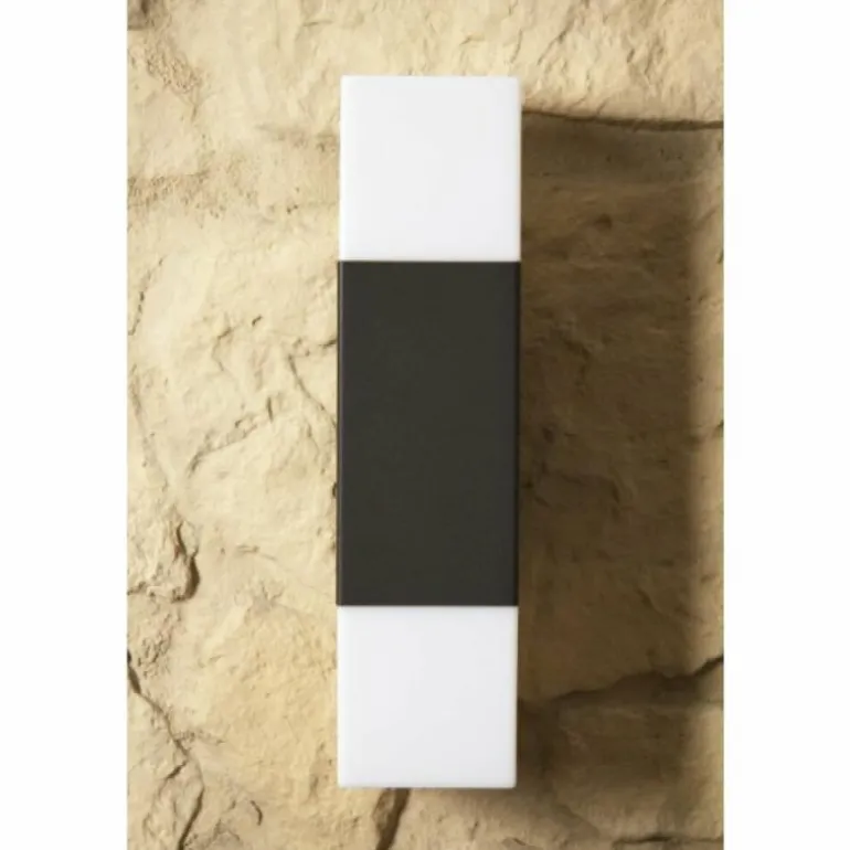 applique extérieure Trio HUDSON Noir, 2 lumières