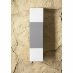 applique extérieure Trio HUDSON Acier inoxydable, 2 lumières