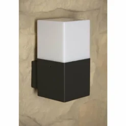 applique extérieure Trio HUDSON Noir, 1 lumière