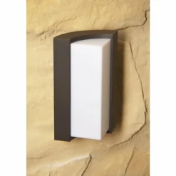 applique extérieure Trio SUEZ LED Noir, 1 lumière