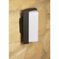 applique extérieure Trio SUEZ LED Noir, 1 lumière