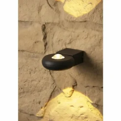 applique extérieure Trio TIGRIS LED Noir, 2 lumières