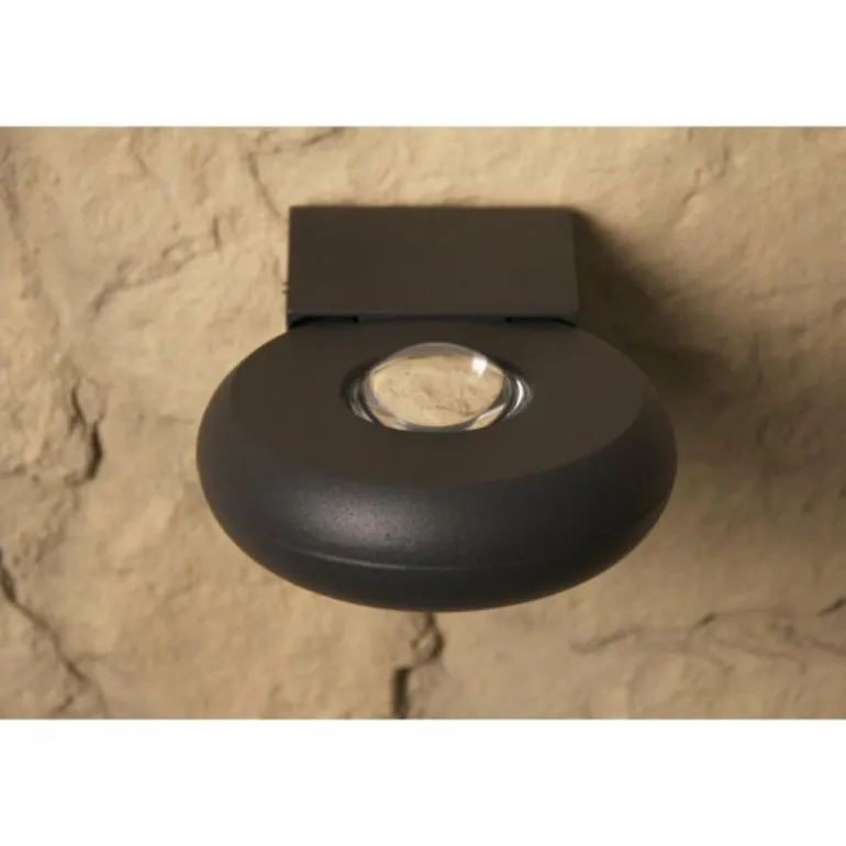 applique extérieure Trio TIGRIS LED Noir, 2 lumières