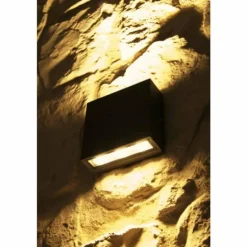 applique extérieure Trio THAMES LED Noir, 2 lumières