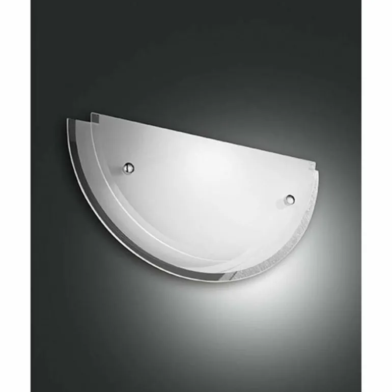 Applique Fabas Luce HILL Chrome, 1 lumière