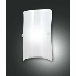 Applique Fabas Luce MILTON Chrome, 1 lumière