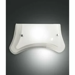Applique Fabas Luce MILTON Chrome, 1 lumière