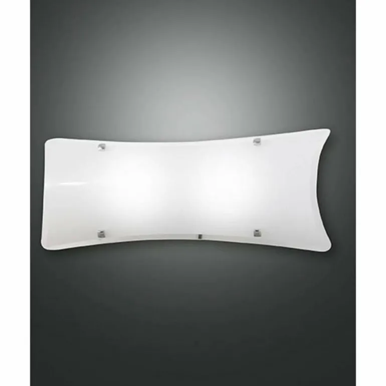 Applique Fabas Luce MILTON Chrome, 2 lumières