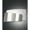 Applique Fabas Luce SLANE Nickel mat, 1 lumière