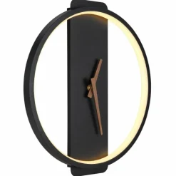 Applique Globo UHR LED Noir, 1 lumière