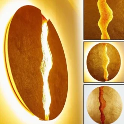 Applique Holländer ERUPTION LED Or, Rouge, 1 lumière