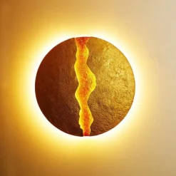 Applique Holländer ERUPTION LED Or, Rouge, 1 lumière